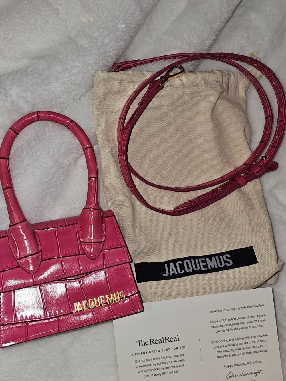 Pink Jacquemus Bag